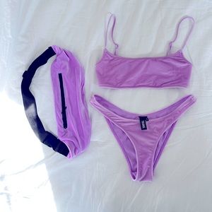 Triangl Velvet Bikini